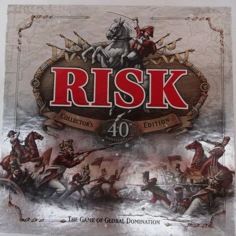 Hasbro Risk 40th Anniversary Collector's Edition Board Game